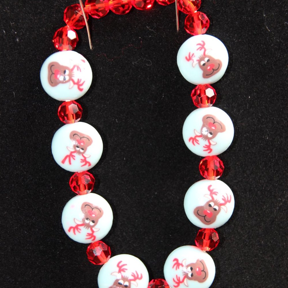 Christmas Rudolph rendear bracelet - Picture 4 of 6